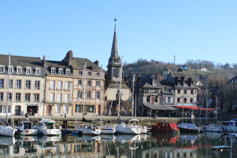 Saint Etienne church is the oldest church of Honfleur and dates from the 14th and 15th centuries. It houses nowadays the Maritime museum of Honfleur, Normandy