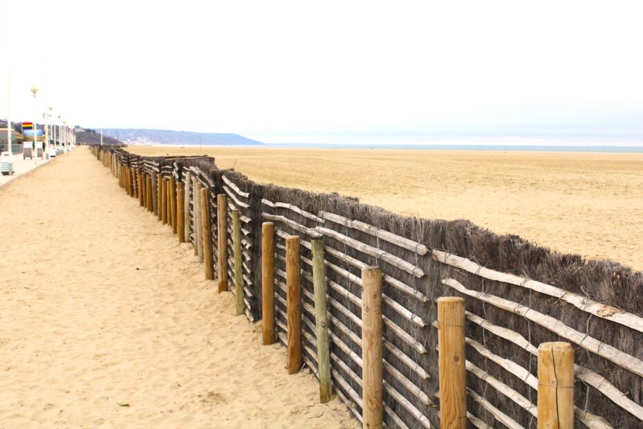 Beach of Deauville, Normandy