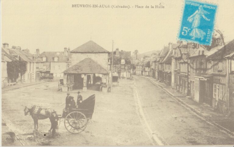 A traditional Norman village in Pays D'Auge Normandy