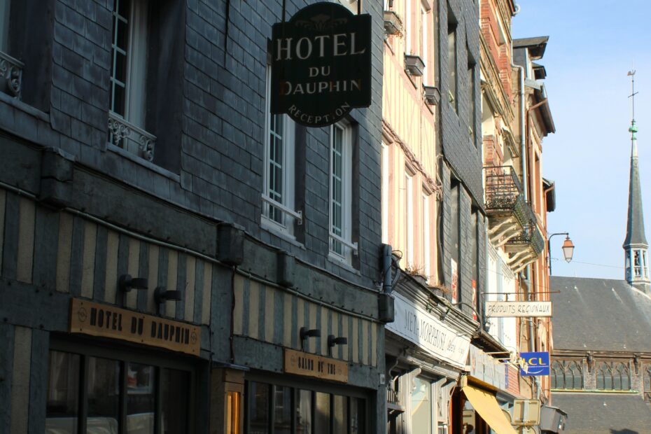 Hotel du Dauphin Les Loges in Honfleur Normandy