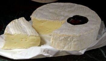 Camembert is a cheese made in Normandy