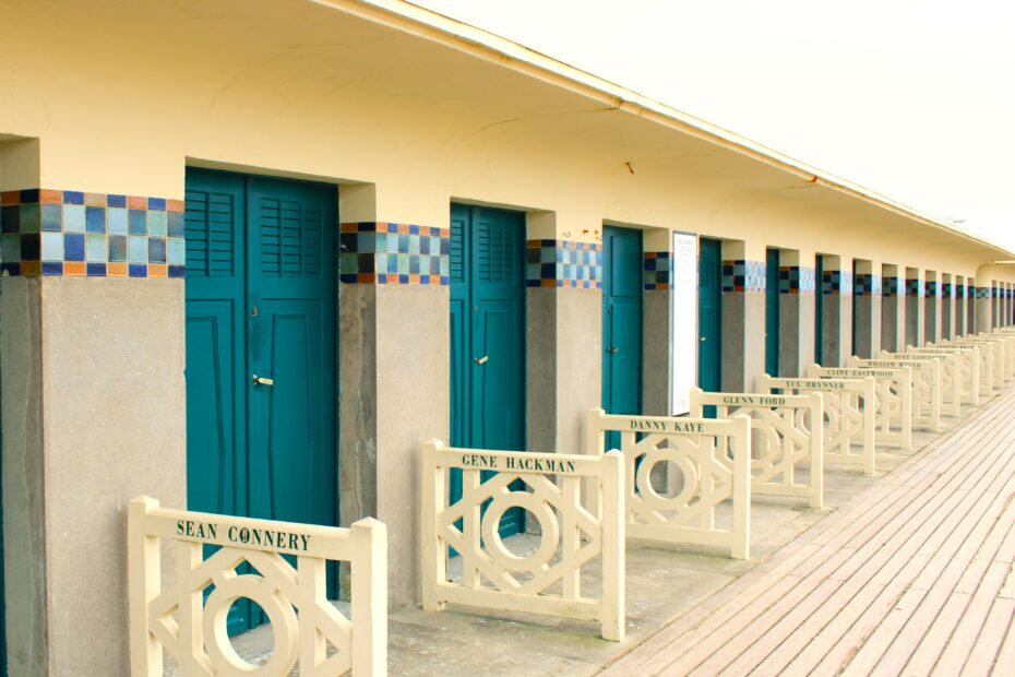 The boardwalk in Deauville