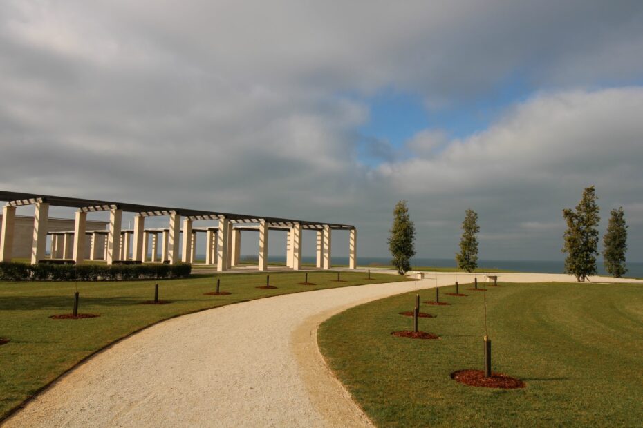 Normandy British Memorial in Ver sur Mer on Gold beach, Normandy