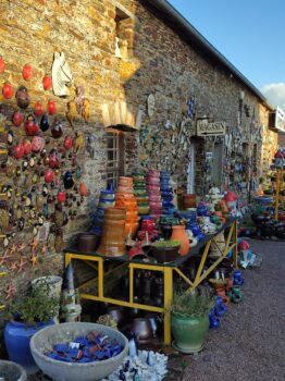 Turgis pottery maker in Noron la Poterie close to Bayeux in Normandy