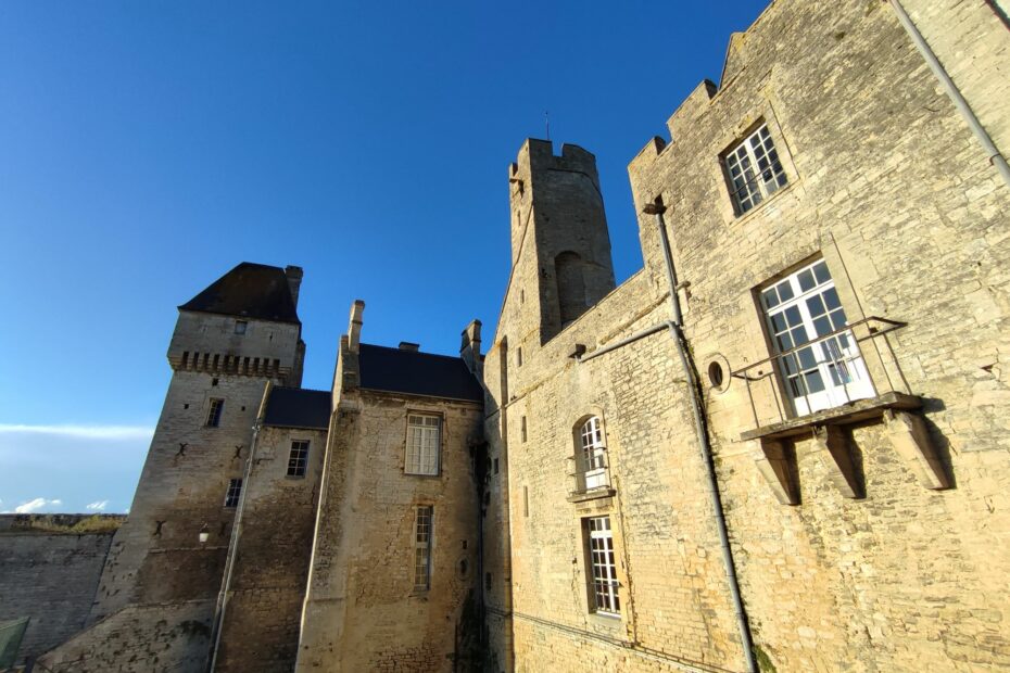 Castle of Creully in Normandy