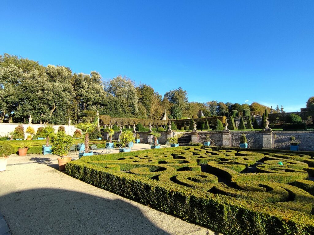 Gardens of Brécy close to Bayeux in Normandy