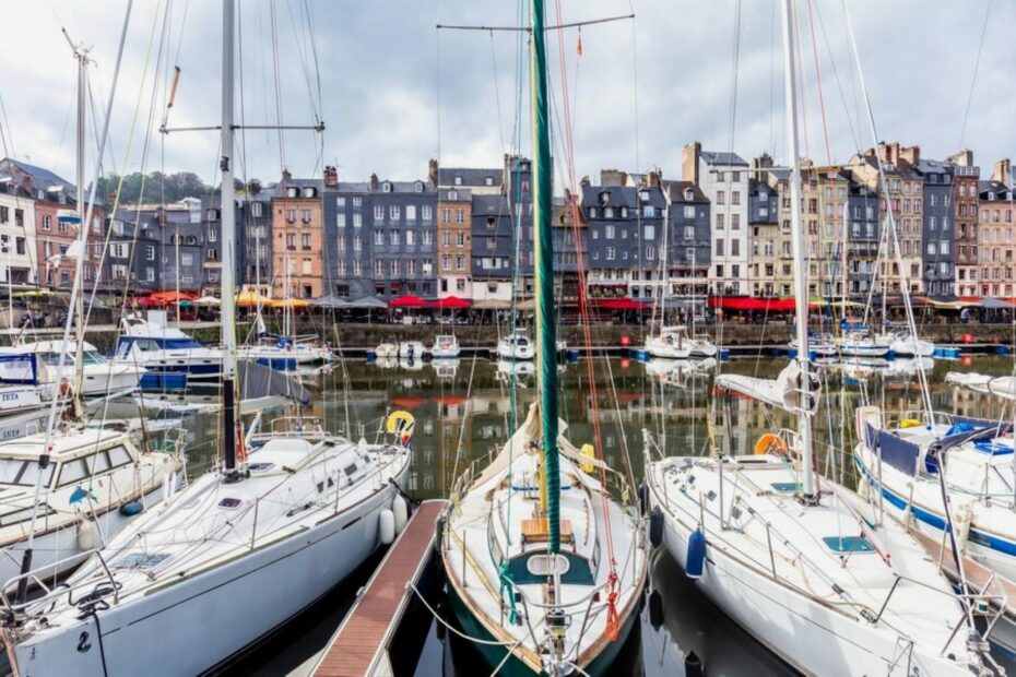 The old harbour-Honfleur, Normandy