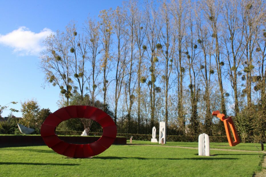 The sculpture park of Cerisy la Forêt, Normandy