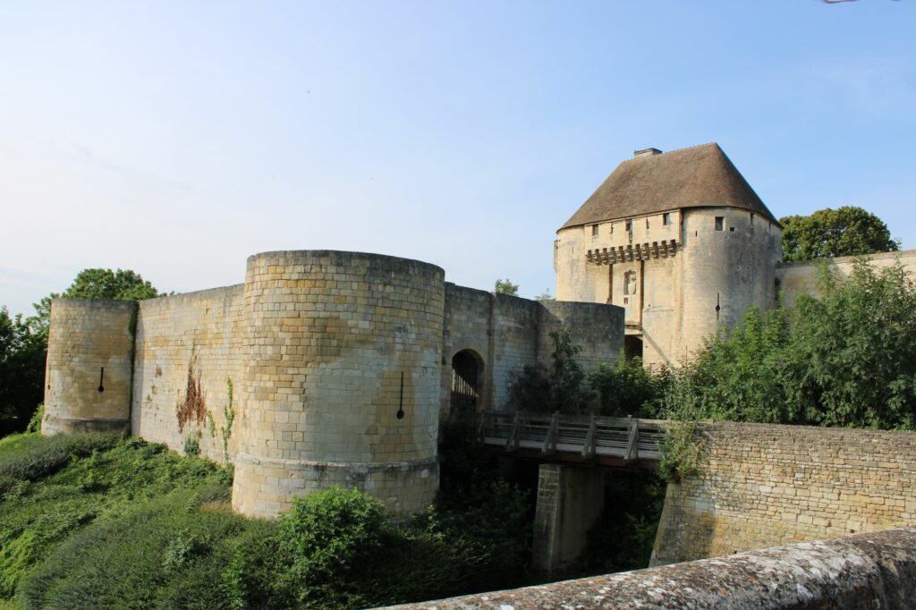 The Ducal Castle in Caen, Normandy