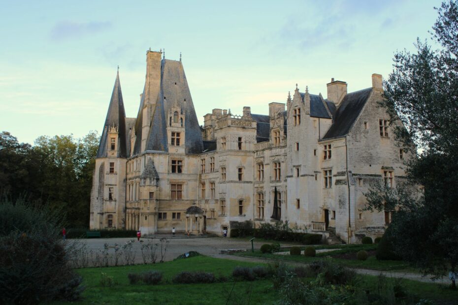 Castle of Fontaine Henry in Normandy