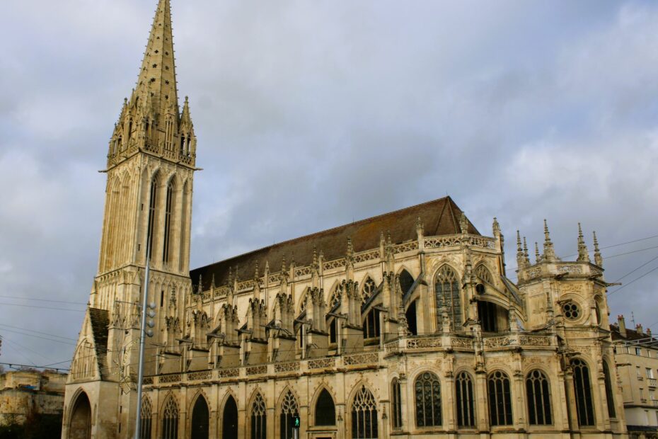 Church Saint-Pierre in Caen, Normandy