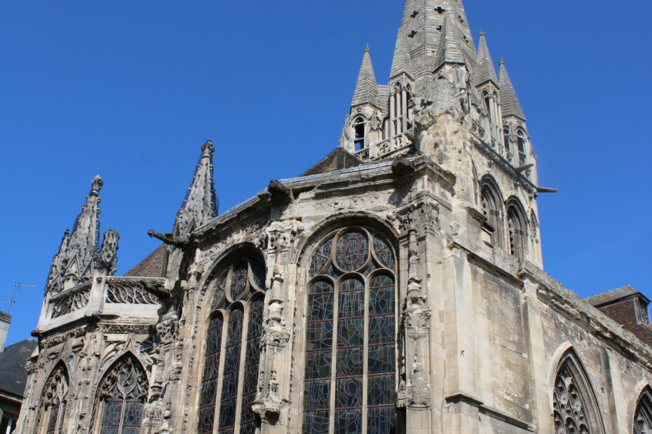 Church Saint Sauveur in Rue Froide, Caen, Normandy