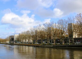 Les Rives de l'Orne district in Caen, Normandy