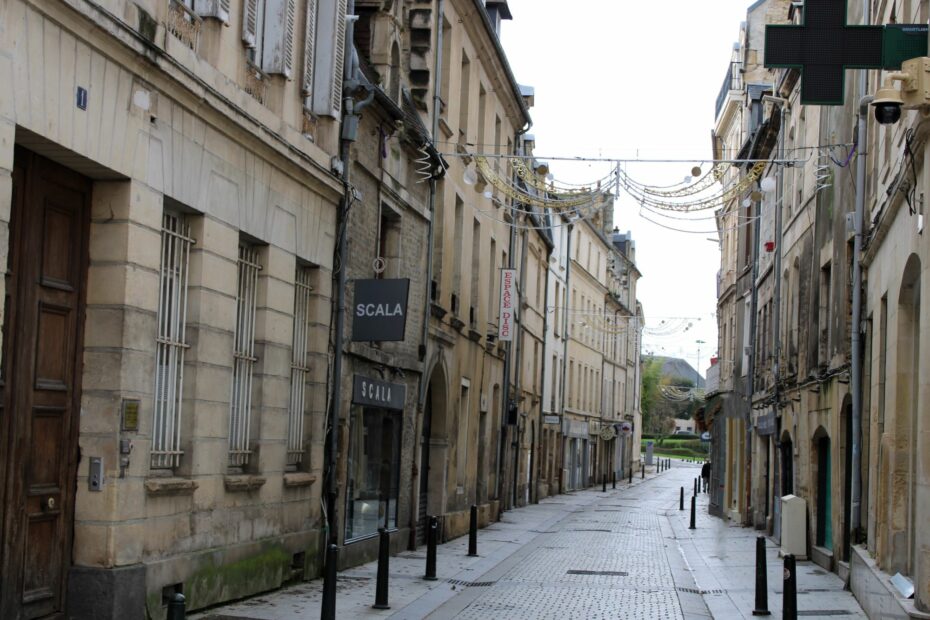 Rue Arcisse de Caumont, Caen, Normandy