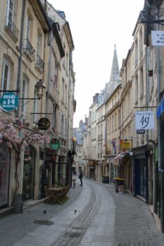 Rue Froide in Caen, Normandy