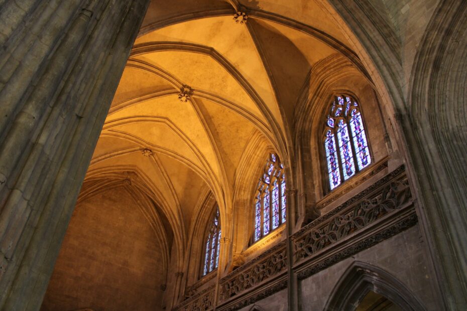 Saint-Jean church, Caen, Normandy