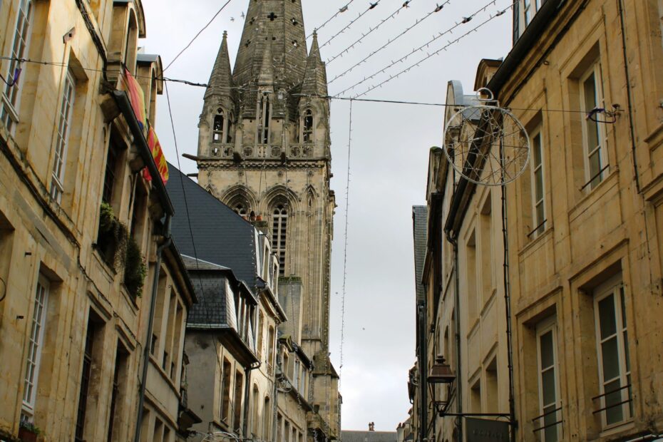 The cold street (Rue Froide), Caen, Normandy