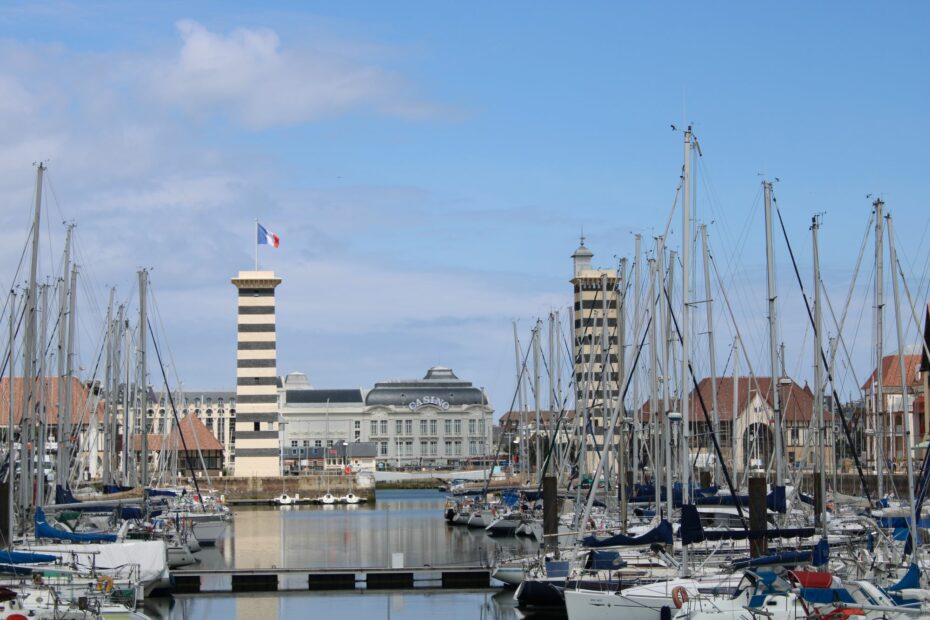 Deauville marina, Normandy