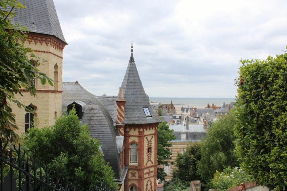 On the heights of Trouville, Normandy