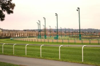 Racetrack, Deauville-La Touques hippodrome, Normandy