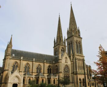 Notre-Dame-de-la-Délivrande basilica in Douvres, Normandy