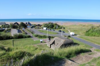 Le Ruquet, the first open road inland on D-Day on Omaha Beach