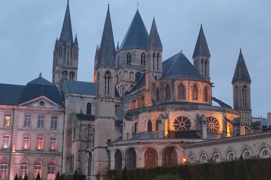 Saint-Etienne church (Men's Abbey) in Caen, Normandy