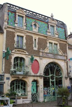 The pharmacy Lesage in Douvres-le-Délivrande, Normandy