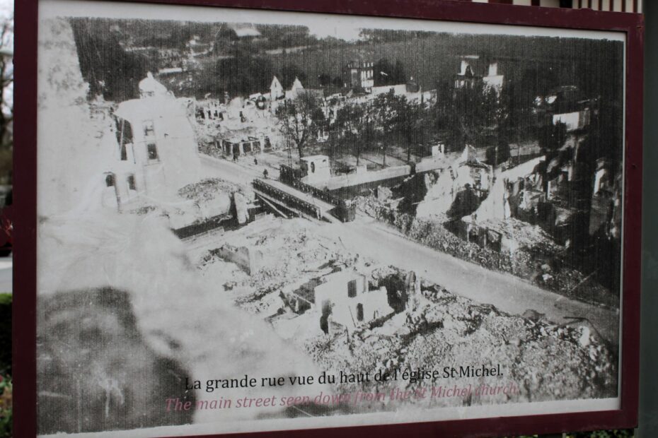 Pont-l'Evêque in 1944, Normandy