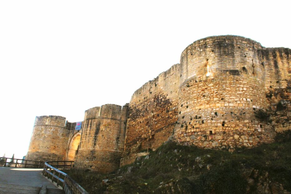 Ramparts of William the Conqueror's castle inFalaise, Normandy