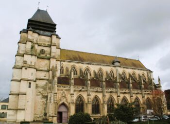 Saint-Michel church, Pont-L'Evêque, Pays d'Auge, Normandy