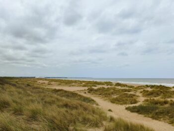 Beach of Merville-Plage, Normandy