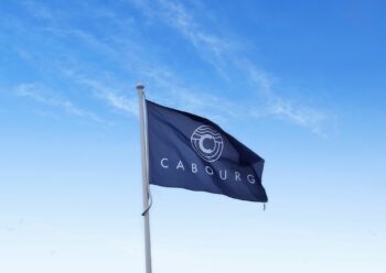 Cabourg flag, Normandy