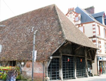 Medieval market hall of Dives sur Mer, Normandy