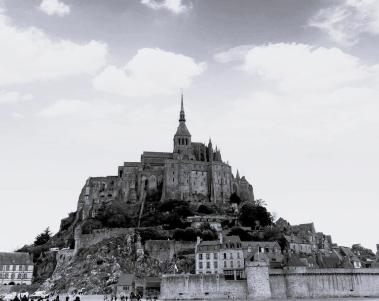 Mont Saint Michel island, Normandy