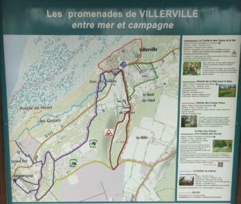 Hikes at Pointe du Heurt and many other places around Villerville